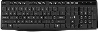Klawiatura bezprzewodowa Genius KB-7200 Copilot 2.4 GHz Black (31320002409)
