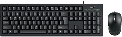 Zestaw przewodowy Genius KM-100SE Black (31330009403)