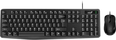 Zestaw przewodowy Genius KM-170 Wired Multimedia Black (31330006418)