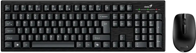 Zestaw bezprzewodowy Genius KM-8101 2.4 GHz Copilot Black (31340014403)