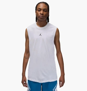 Майка мужская Jordan Sport Men's Dri-Fit Sleeveless Top L Білий FN5856-100
