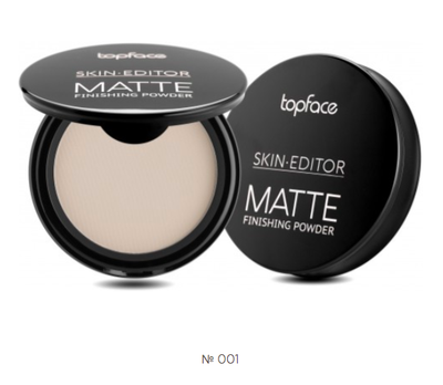 001 Пудра компактна Topface Skin Editor Matte Powder - PT263