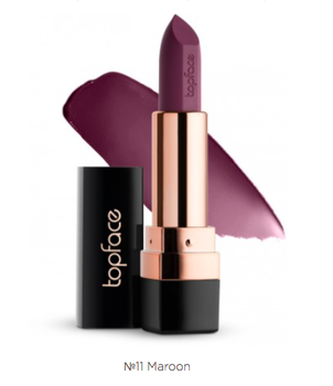 011 Помада для губ Topface Instyle Matte Lipstick (Maroon) - PT155