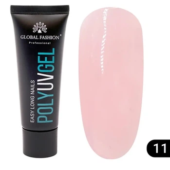 11 Полі UV гель Global Fashion, 30г