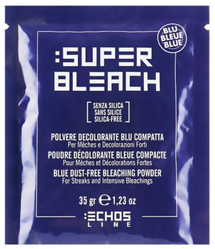 Освітлювальна пудра Echosline Super Bleach синя, без силіконів, 35 г