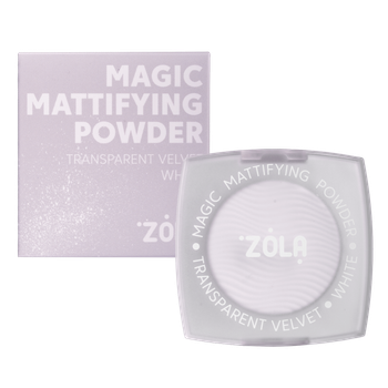 Пудра для лица ZOLA Magic Mattifying Powder — WHITE (5 г)
