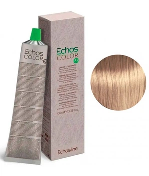 10/32 NUDE BEIGE Крем-фарба для волосся Echosline Echos color 100 мл, Платиновий блонд тауп