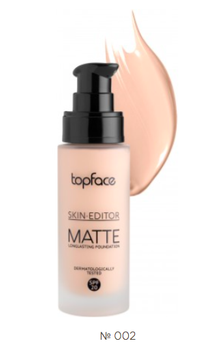 002 Тональна основа Topface Skin Editor Matte - PT465
