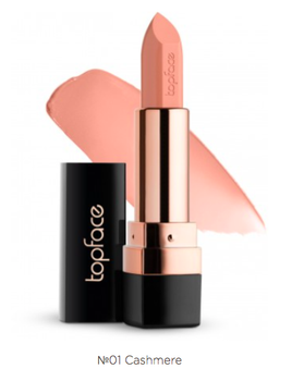 001 Помада для губ Topface Instyle Creamy Lipstick (Cashmere) - PT156