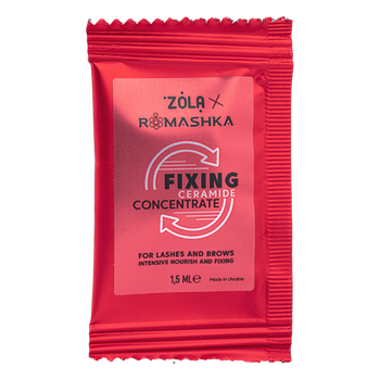 Фіксуючий концентрат у саше ZOLA x Romashka Fixing Ceramide Concentrate 1,5 мл