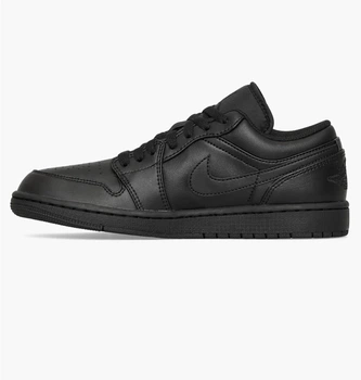Кроссовки женские Jordan Air Jordan 1 Low (Gs) 38.5 Черный 553560-093