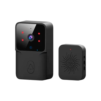 Умный дверной звонок, беспроводной видеодомофон с Tuya WIFI камерой ONENUO, Black