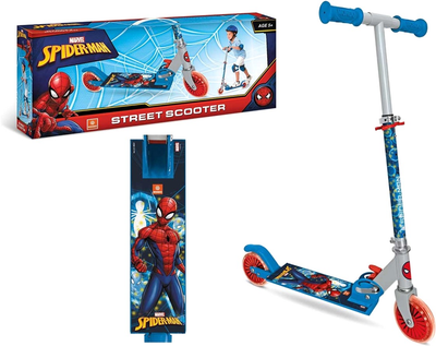 Hulajnoga dziecieca Mondo Spiderman Niebiesko-pomaranczowa (8001011286874) (955555910135787) - Outlet