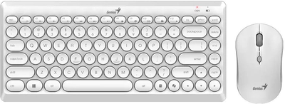 Zestaw bezprzewodowy Genius LuxeMate Q8000 2.4 GHz Copilot White (31340013412)
