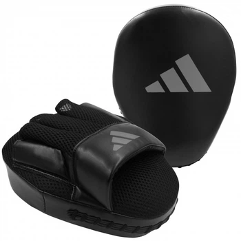Лапы скоростные Adidas Speed Coach Mitts | черно/серая | ADISBAC014 24*19*4 см