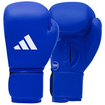Боксерські рукавички з ліцензією IBA сині | ADIDAS ADIIBAG1C 10 OZ