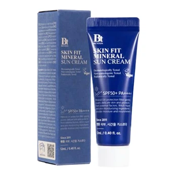 Сонцезахисний крем на мінеральній основі Benton Skin Fit Mineral Sun Cream SPF50+/PA++++, 12 мл