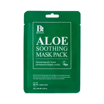 Маска з алое Benton Aloe Soothing Mask Pack, 1 шт 23 мл