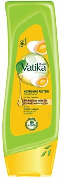 Кондиционер с протеинами яиц Dabur Vatika для тонких и ломких волос 200 мл (6291069717839)