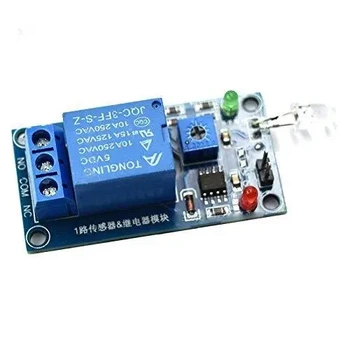 Модуль 1-канального реле фоточувствительного датчика для Arduino, 12 В