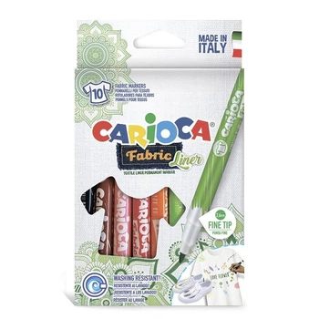 Фломастеры FABRIC для тканей 42909 10 шт