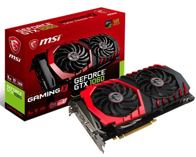 Відеокарта MSI GeForce GTX 1060 6GB GDDR5 192-bit (BOX)