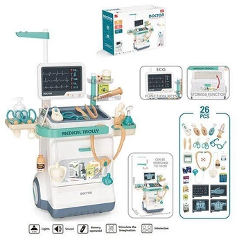 Игровой набор доктора A-Toys с аксессуарами, 660-90