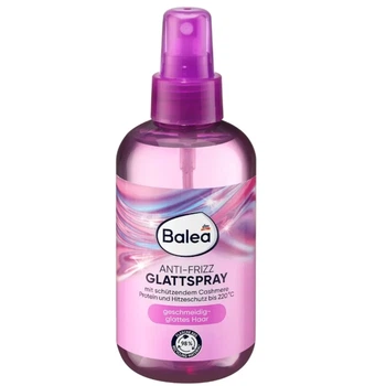 Спрей для неслухняного волосся проти пухнасті з термозахистом Balea Anti-Frizz Glatt Spray 200 мл