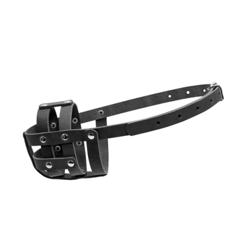 Намордник для собак Collar №0 Спаниель 25 см Чорний