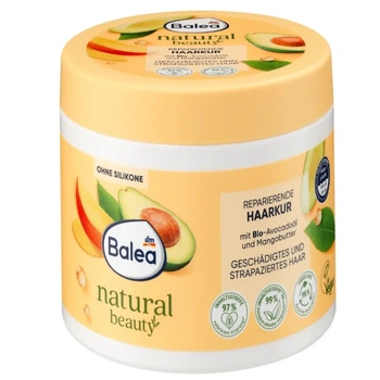 Відновлююча маска для волосся Balea Natural Beauty з олією авокадо, 300 мл