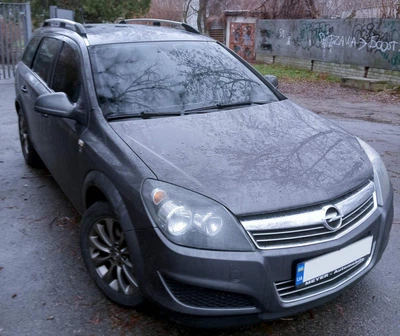 Рейлинги для Opel Astra H 2004-2013 (хром, алюминий)