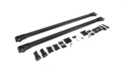 Багажник (поперечины) на обычные рейлинги под ключ WingBar V1 (2 шт) до 140 см, Серые для Subaru Forester