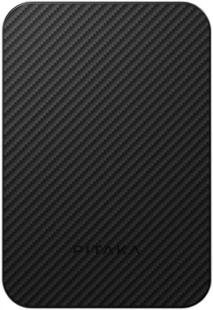 УМБ Pitaka Aramid Fiber Magnetic Power Bank Qi2 5000mAh Twill Black/Grey (PBQ2401)