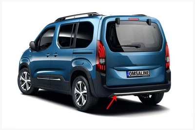 Захисна накладка бампера Omsa Line для Citroen Berlingo/Multispace 2019-2023