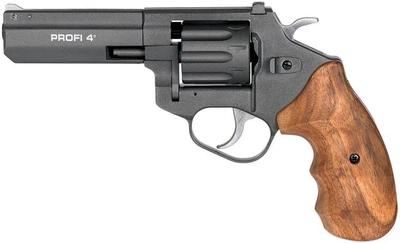 Револьвер под патрон Флобера Profi GEN2 4" (графит / дерево)