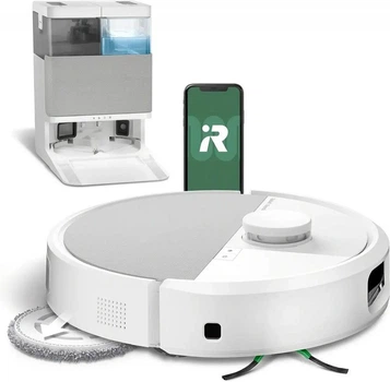 Робот-пылесос с влажной уборкой iRobot Roomba Combo 505+ AutoWash dock White (N185240)
