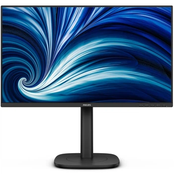 TFT 23.8" Philips 24B2N3200J, IPS, 120Гц, VGA, HDMI, DP, USB-hub, HAS, Pivot, колонки, чорний
