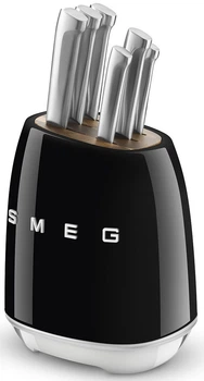 Набір ножів із 7 предметів SMEG KBSF02BL