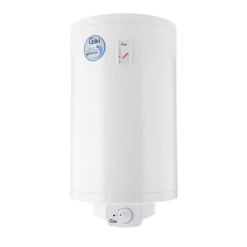 Водонагрівач Tiki GBF 80 UA (GBF80/UA), White, 2000 Вт (1000+1000 Вт), 80 л, сухий тен, механічне керування, вертикальне встановлення