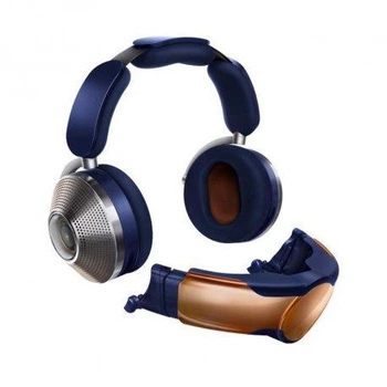 Наушники с микрофоном Dyson Zone Absolute with air purification Prussian Blue/Bright Copper (376121-01/376067-01)