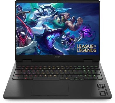 Ноутбук HP OMEN 16-am0039ua 16"/Intel Core 7-240H/32GB/SSD 1TB/GeForce RTX 5060 8GB/DOS/чорний (BV8Y8EA)