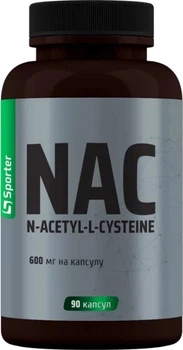 NAC Sporter 600 мг 90 капсул (4820249724651)