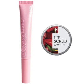 Набор против сухости и объема губ Hillary Lip Hydration & Plumping Set K-11-944