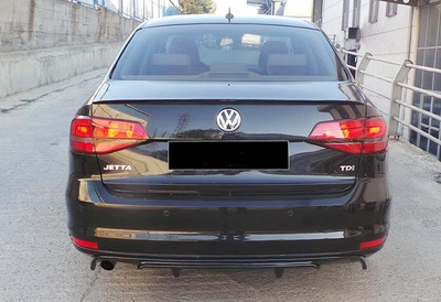 Задний диффузор DPT для Volkswagen Jetta (2014-2018), черный глянец, диффузор для Jetta, автоаксессуары Jetta