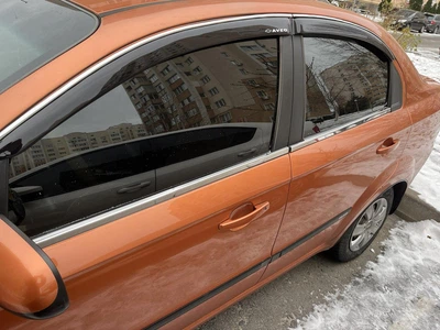 Нижний молдинг окон из нержавеющей стали для Chevrolet Aveo T250 2005-2011 (4 шт), Молдинг окон для Aveo T250