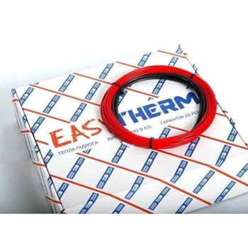 Тепла підлога електрична EASYTHERM нагрівальний кабель 144 Вт 8м (EC 8.0)