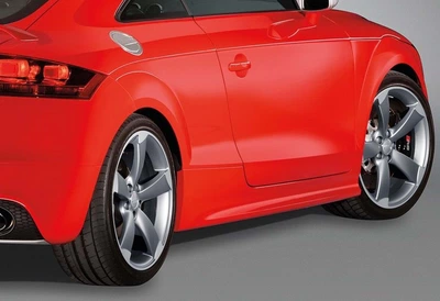 Боковые пороги DPT для Audi TT (2009-2014), черный глянец, пороги для Audi TT, аксессуары Audi TT