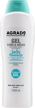 Agrado Sower Gel Гель для ванни та душу морська сіль та мінерали 1250ml (537443-27675)