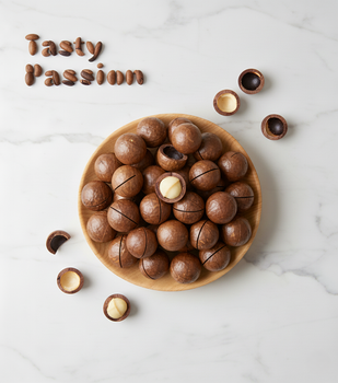 Макадамія неочищена з ключем Tasty Passion відбірна 500 гр