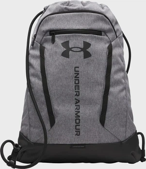 Рюкзак UA Hustle Sackpack 22L серый Универсальный 39 х 53 х 7 см